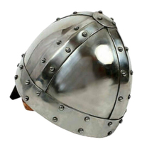 Casque viking médiéval Ragnar Lodbrok |   Casque de guerrier normand |   Casque de Chevalier Guerrier - Acier Inoxydable