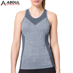 Débardeur uni pour femme, sans manches, vêtement de mode pour la gym, le yoga, l'entraînement et un usage quotidien. - Product Image 1