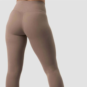 High Waist Breathable Knitted Yoga Pants Wholesale Gym Wear <b>Legging</b> Custom Anti Pilling Workout <b>Women</b> <b>Leggings</b> 2025 Lady Solid - Product Image 4