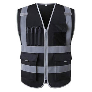 Chaleco de Seguridad de Alta Visibilidad Impermeable para Trabajo, con Bolsillos Reflectantes, Construcción de Nailon de Calidad, Logotipo Personalizable, Soporte FLEX FIT - Product Image 6