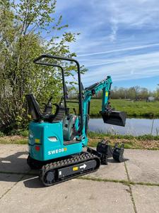 Mini-excavatrice sur chenilles, moteur hydraulique Eaton, poids opérationnel 20 tonnes, capacité 0,09 m - Product Image 2