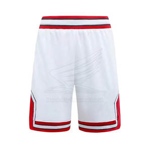 Pantalones cortos de baloncesto de talla al por mayor, ropa deportiva de malla de alta calidad con logotipo personalizado, pantalones cortos de baloncesto de verano - Product Image 4