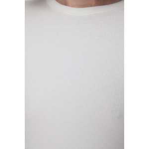 T-shirt décontracté à manches longues pour femme en tissu turc de haute qualité 100% coton avec logo imprimé, approvisionnement ODM - Product Image 3