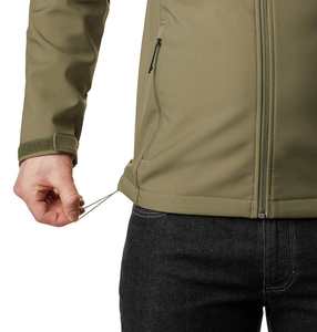 Veste softshell pour homme, vêtement d'extérieur pour tous les jours, légère, confortable, logo personnalisé disponible, idéale pour les voyages et les tenues décontractées - Product Image 3