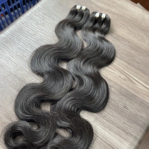 Double Drawn Vietnamese Body Wavy <b>Bundle</b>/ 100% Raw Hair Cuticle Aligned <b>Curly</b> Handmade by Cloudy Hair 8 to 30 Inches - Product Image 1