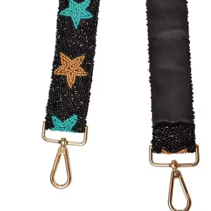 สายกระเป๋าลูกปัดทำด้วยมือแบบสั่งทำสำหรับงานเย็บไขว้และเย็บปักถักร้อยสายกระเป๋าเลื่อม - Product Image 1