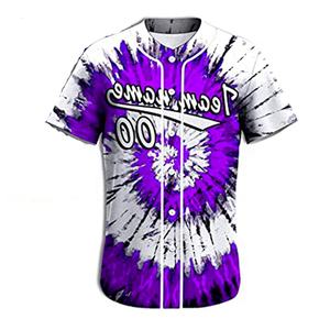 Camisetas de béisbol y softbol de alta calidad para todos los equipos, camisetas de sublimación al por mayor, camiseta de béisbol de talla grande, cuello en V, manga corta - Product Image 4