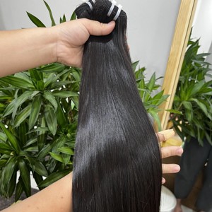 ผมแท้แบบเรมี่ยาวสองชั้นสำหรับต่อผมมนุษย์ทุกสี100กรัม - Product Image 6