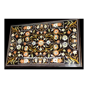 Inlay <b>Marble</b> Dining Table <b>Top</b>, Exclusive Italian <b>Marble</b> Table <b>Tops</b> - Product Image 1
