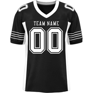 Camisetas de fútbol de malla de alto rendimiento personalizadas para juegos de clima cálido de verano, mangas cortas transpirables que absorben la humedad de talla grande - Product Image 5