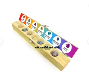 Ensemble de pierres géométriques naturelles en vrac Offre Spéciale de meilleure qualité avec boîte au prix de gros avec une qualité supérieure pour la méditation, Feng Shui - Product Image 5