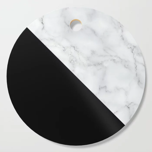 Planche à fromage en marbre écologique Planche à fromage de qualité supérieure Planche à découper et à découper pour légumes de restaurant - Product Image 6