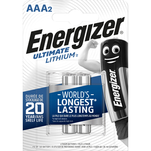 Batterie al Litio Ultimate Ministilo 1,5v 2 Pezzi - Product Image 1