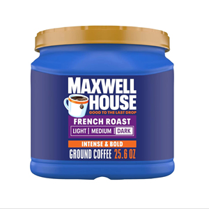 Café Molido Maxwell House French Roast, Tueste Oscuro, Lata de 25.6 oz - Product Image 1