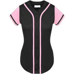 Conjuntos de uniformes de softbol para mujeres a granel, colores vibrantes, número y nombre, impresión directa de fábrica - Product Image 2