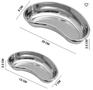 เครื่องมือผ่าตัดแบบแมนนวลถาดใส่ไตทำจากสแตนเลสอุปกรณ์ผ่าตัดพื้นฐาน - Product Image 5