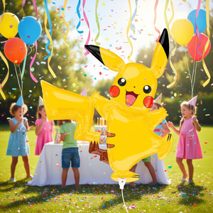 Ballon Pikachu Airwalker 132x139cm, décoration de fête pour l'anniversaire des enfants - Product Image 3
