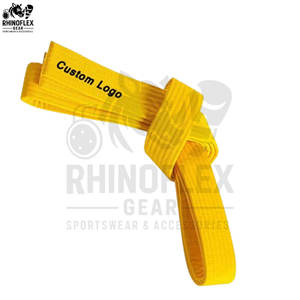 เข็มขัดเทควันโดจากปากีสถานเข็มขัดเทควันโดทำสีตามสั่ง - Product Image 4