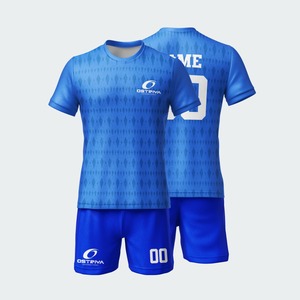 Conjuntos Deportivos de Fútbol de Poliéster con Impresión por Transferencia de Calor, Fabricación Profesional de Uniformes de Fútbol para Equipos - Product Image 2