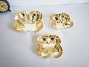 Increíbles cuencos decorativos de latón martillado para servir, Mini cuencos de latón de mesa para servir, cuencos de latón de Metal para uso doméstico y hotelero - Product Image 4