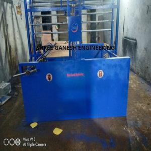 Shree Ganesh Engineering 72 "Máquina eléctrica automática de plegado de tela Sistema de plegado doble Máquinas de hilado montadas en el piso - Product Image 3