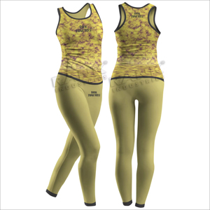 Ensembles de yoga pour femmes les plus vendus, de haute qualité, motif uni, respirants, écologiques, 2 pièces, vente en gros - Product Image 3