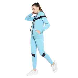 Nueva llegada de diseño personalizado de las mujeres más tamaño Jogger conjunto suave Fitness gris chándal Logo invierno al por mayor logotipo personalizado en blanco - Product Image 5