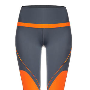 Mallas de yoga con cintura elástica para mujer, ropa deportiva de último estilo, para entrenamiento de ajuste cómodo con mallas de tela suave - Product Image 5