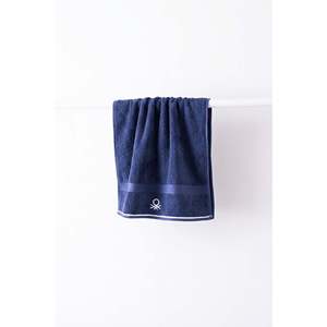 Be-2287-Nvy 100% Cotton <b>Navy</b> Blue 50x90 cm <b>Towel</b> - <b>NAVY</b> BLUE - Product Image 3