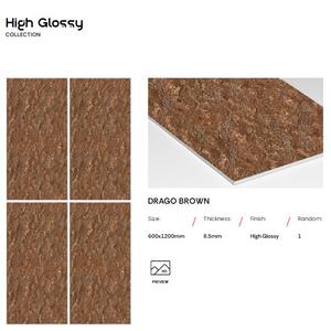 Carreaux de sol en porcelaine émaillée haute brillance de 600x1200 mm, carreaux promotionnels pour hôtels, écoles et bureaux - Product Image 2