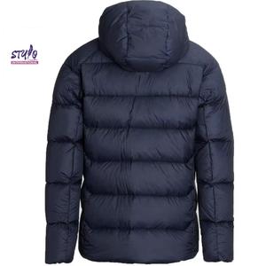 Chaqueta Acolchada con Capucha, Ligera, Plegable, Resistente al Invierno, Transpirable, Personalizable OEM, para Hombre - Product Image 3