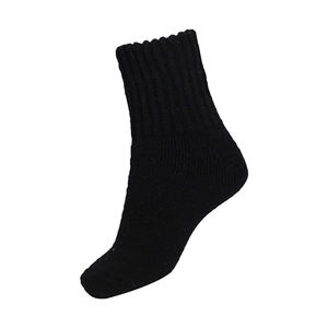 Chaussettes à volants en coton à prise antidérapante pour femmes, design OEM personnalisé, chaussettes de yoga antidérapantes à logo brodé 2025 - Product Image 6