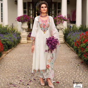 Fil de coton de qualité supérieure travail Kurti bas avec Dupatta catalogue complet prix de gros pour fête porter des vêtements indiens et pakistanais - Product Image 1