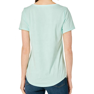 T-shirt décontracté sans manches 100 % coton pour femme avec logo, tissu respirant 220g, toutes saisons, nouveau design 2026, tendance - Product Image 3