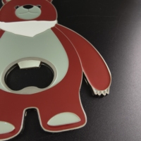 Décapsuleur aimanté pour réfrigérateur motif ours, cadeau amusant pour les promotions en boîte de nuit et en salle de concert