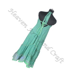 Hippy Boho 2025 été Floral longue Maxi robe femmes Loos ajustement soirée plage porter robe de soleil - Product Image 6