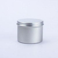 Boîte à pilules en aluminium argenté de 150g, étanche à l'air et à l'humidité, conteneur pharmaceutique 65x50mm, vente en gros