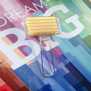 Porte-savon en métal poli Cage de secoueur de savon en acier inoxydable pour laver la vaisselle - Product Image 2