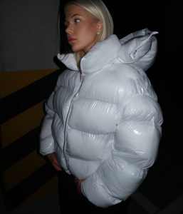 Custom High Quality Design Cotton-<b>padded</b> <b>Jacket</b> Oversize <b>Women's</b> Cotton Down Foam Winter Custom Down Street Wear <b>Jacket</b> Raincoat - Product Image 2