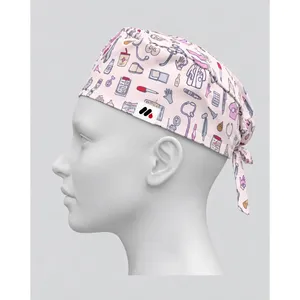 Casquette Dentix unisexe - Matériau PP durable, modèle réglable 86, accessoire d'équipement dentaire de classe I, look professionnel, variété - Product Image 1