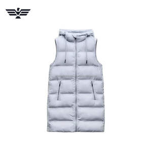 Women's Breathable Woven Long Puffer Jacket Hood Thick Winter Warm Nylon Shell <b>Polyester</b> <b>Filling</b> Autumn/Winter Front Customized - Product Image 4