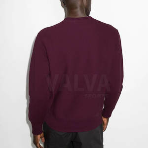 Super Qualité Hommes 6XL Taille Sweatshirts Pakistan Fabricant Hiver Polaire Thermique En Gros Coton Mélangé Solide Teint Uni - Product Image 6