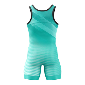 Professional Custom Sublimation Wrestling <b>Singlet</b> <b>Men</b> Compression Wrestling Uniform Breathable Quick Dry Training Competition - Product Image 1