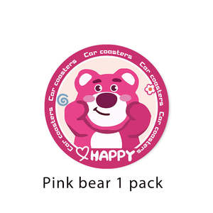 Alfombrilla de almacenamiento para ranura de puerta, antideslizante, con diseño de dibujos animados, adhesivo magnético para luces de coche, universal, para Navidad - Product Image 2