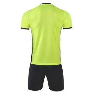 ชุดฟุตบอล100% เด็กผ้าโพลีเอสเตอร์ระบายอากาศได้ดีแห้งเร็วใส่ได้ทั้งชายและหญิงสีพื้นน้ำหนักเบา - Product Image 3