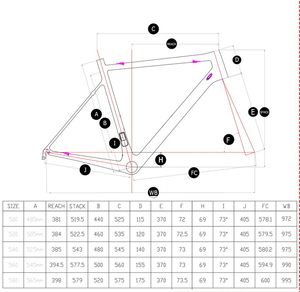 Loại khung xe đạp đường sợi carbon mới - Product Image 6