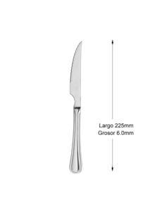 Mr. Spoon Serie Raya, Coltello da Carne Lungo 225mm, Acciaio Inox 13/0, Adatto per Lavastoviglie, Ideale per Hotel e Ristoranti - Product Image 2