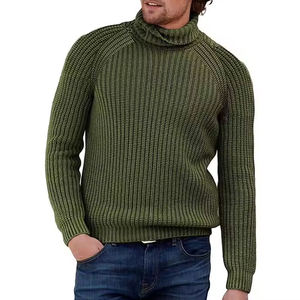 Suéter para Hombre, Personalizable, Tejido de Punto, Cuello Alto, Forrado, Sudaderas con Capucha, Corte Ajustado, Informal, Suéteres de Punto - Product Image 2