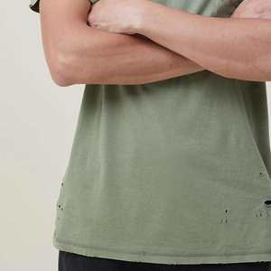 Style personnalisé de haute qualité pour hommes T-shirts à vendre Nouveau design respirant pour hommes T-shirts à forte valeur ajoutée - Product Image 6