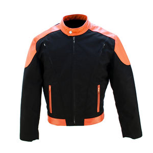 Chaqueta con manga de nailon acolchada para motocicleta, Material de Cordura 660D, color blanco, alta calidad - Product Image 1